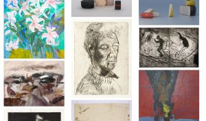 A screenshot of a new online catalogue, showing a grid of various thumbnail images, for example portraits and landscapes