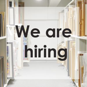 the image reads We Are Hiring